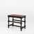 French Wooden Stool with Rattan Top, 1880s For Sale - Image 13 of 13