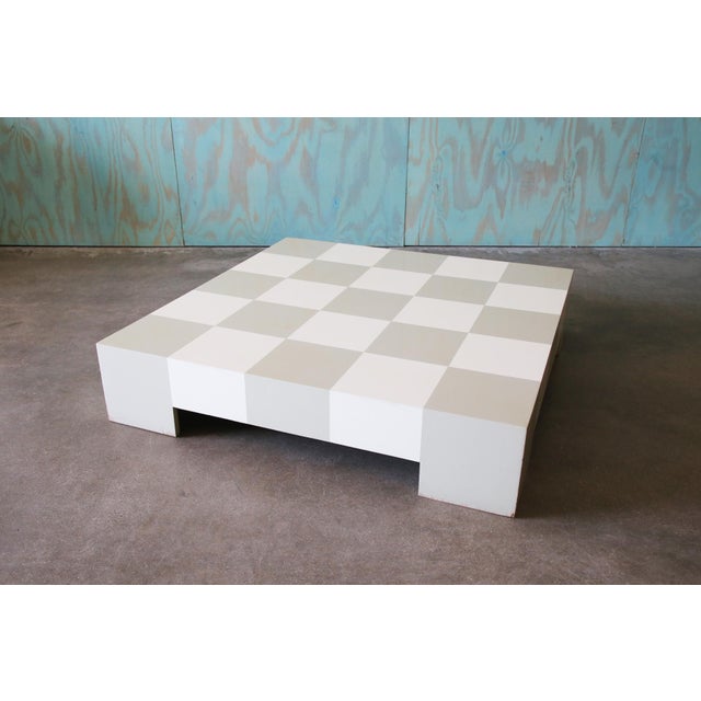 Milo Baughman for Thayer Coggin Checkerboard Low Coffee Table 1969 For Sale - Image 6 of 13