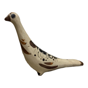 Mexican Tonala Pottery Bird, a Type of Folk Art Figurine From Mexico