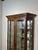 Vintage Display Cabinet in Oak with Glass Shelves For Sale - Image 3 of 8
