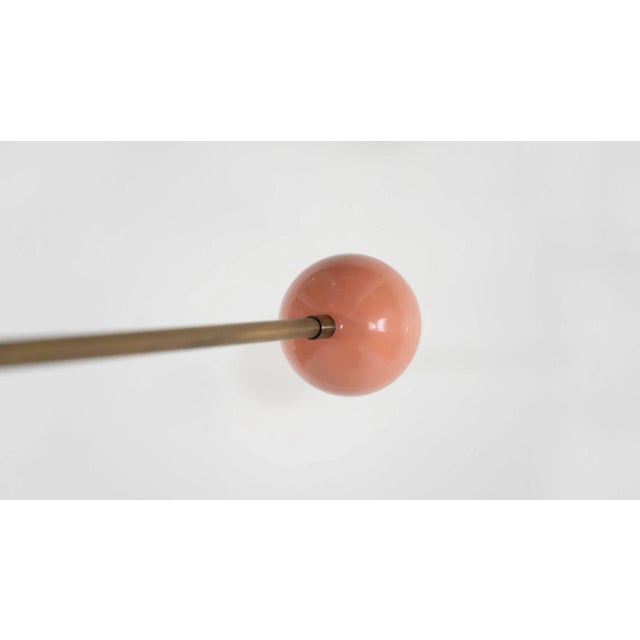 Glass Orbital Chandelier For Sale - Image 7 of 12