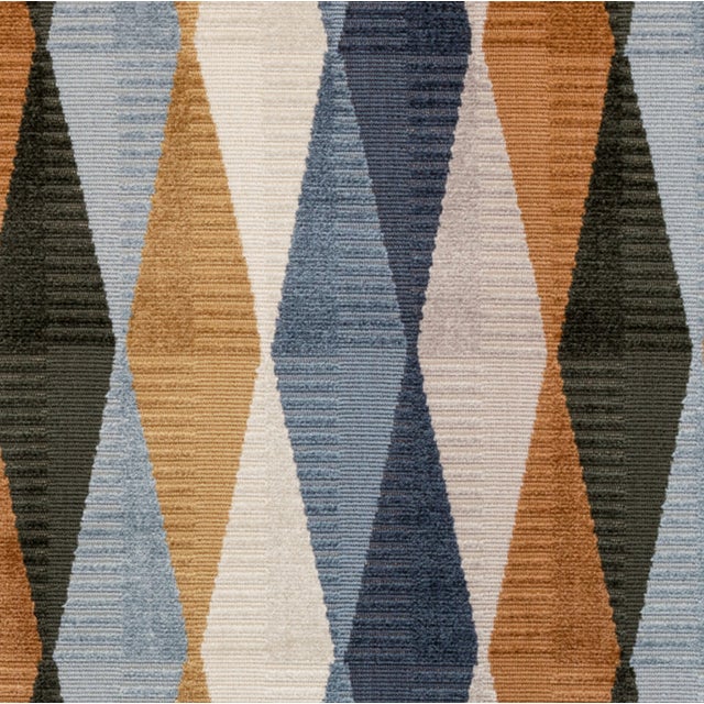 This upscale lumbar velvet pillow showcases a sophisticated design, expertly constructed with premium Romo textile. It...