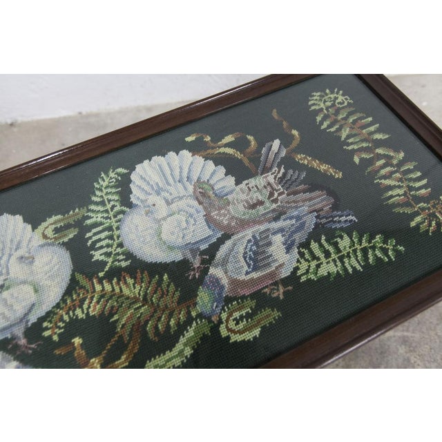 Needlewoman Coffee Table with Glass, London, 1940s For Sale - Image 13 of 18