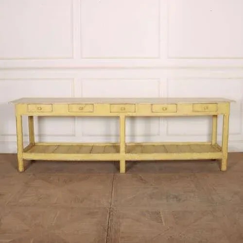 English Painted Serving Table For Sale - Image 5 of 18