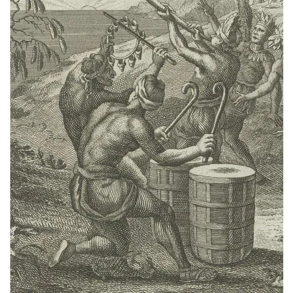 Late 18th Century Portlock, Mexican Festivities in the Age of Discovery, 1794, Engraving For Sale - Image 5 of 8
