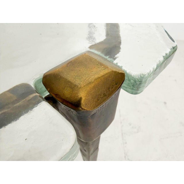 Vintage German Brutalist Side Table by Lothar Klute, 1980s For Sale - Image 10 of 18