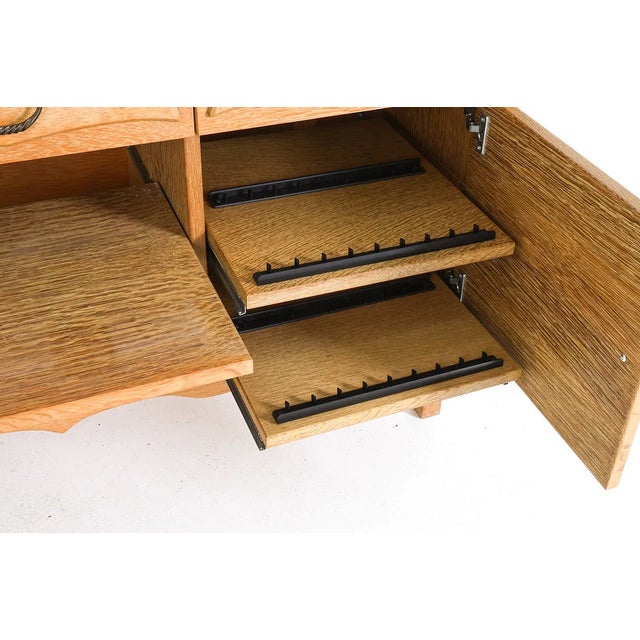 1970s Style of Kjaernulf Danish Oak Cabinet C. 1970s For Sale - Image 5 of 11