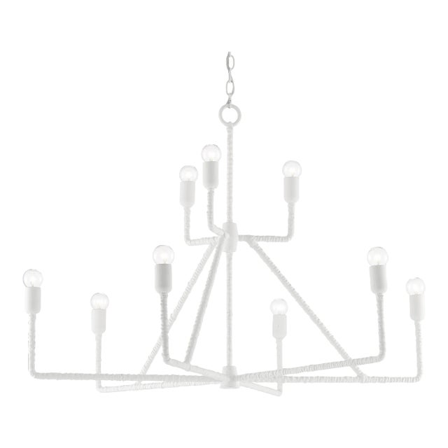 Currey & Company Trilling Chandelier For Sale