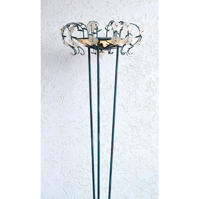 Murano Floor Lamp by Seguso for Venini, Italy, 1980s For Sale - Image 6 of 12