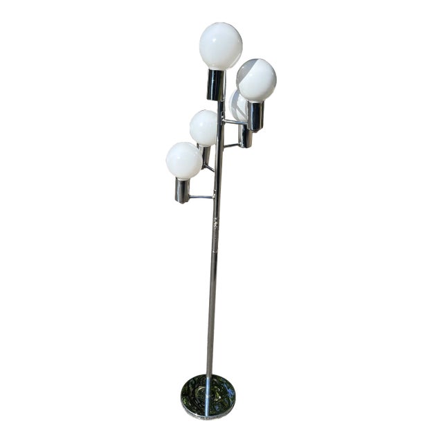 1970s Five Light Standing Light For Sale