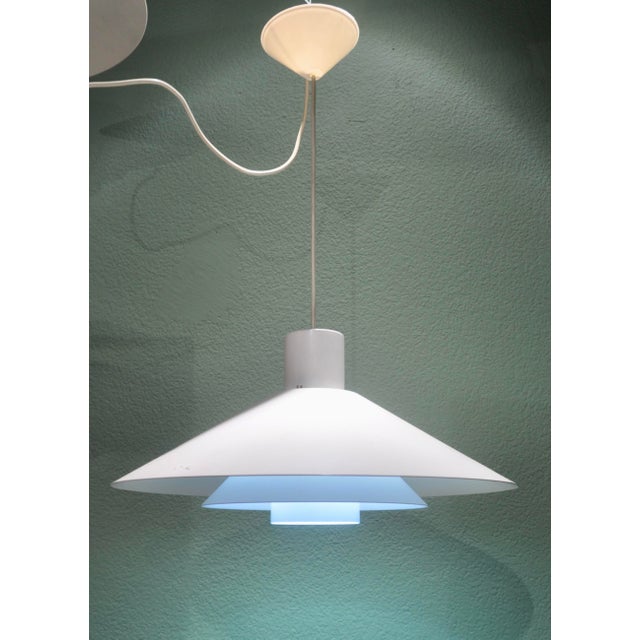 Danish Trapez Lamp by Christian Hvidt for Nordisk Solar, 1970s For Sale - Image 4 of 14