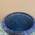 Robinson Ransbottom Pottery Co. Vintage Minimalist Flared Ceramic Vessel in Speckled Cobalt Blue Glaze For Sale - Image 4 of 7