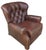 Vintage Ethan Allen Cromwell Tufted Genuine Leather Recliner For Sale - Image 12 of 12