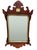 Chippendale Vintage Chippendale Style Mahogany Fretwork Wall Mirror With Gilt Shell, C. 1950 For Sale - Image 3 of 7