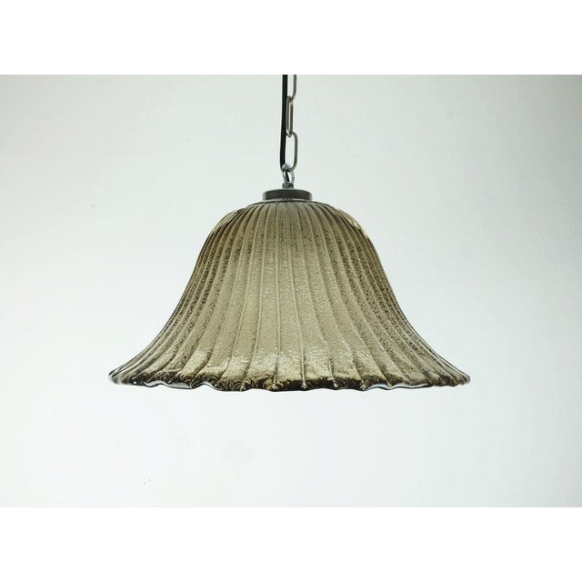 Mid-Century Modern Pendant Light in Murano Glass and Metal, 1970s For Sale - Image 11 of 11