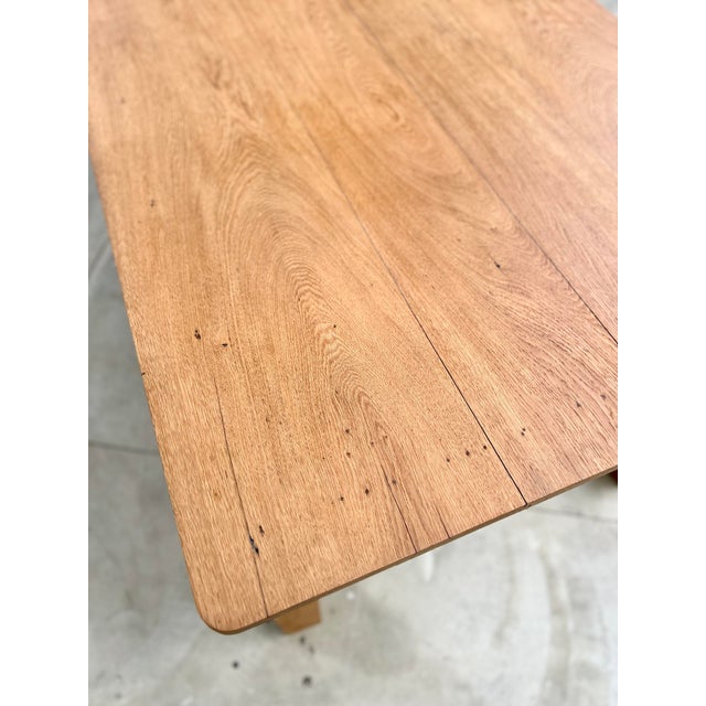 Vintage Farmhouse Table in Oak, 1940s For Sale - Image 9 of 15