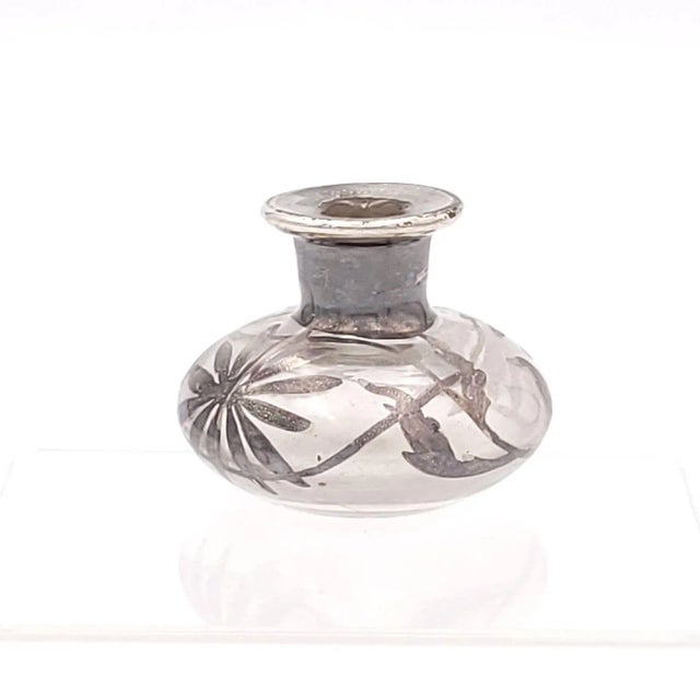 Traditional Silver Flashed Bud Vase, England Circa 1900 For Sale - Image 3 of 7