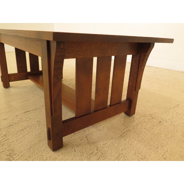 Warren Hile Studio Mission Oak Arts Crafts Coffee Table Chairish