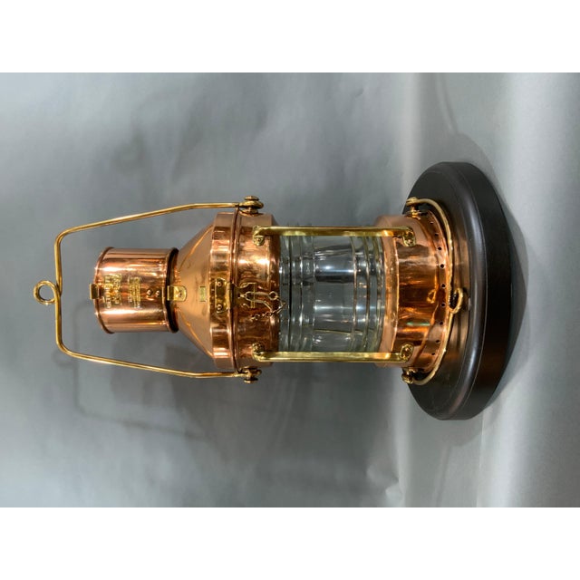Copper Ship’s Lantern by English Maker Meteorite For Sale - Image 9 of 9