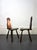 Wood French Brutalist Chairs, 1950s, Set of 2 For Sale - Image 7 of 10