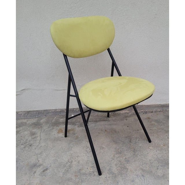 Vintage Metal Chairs from Amma Turin, Italy, 1960s, Set of 4 For Sale - Image 6 of 18