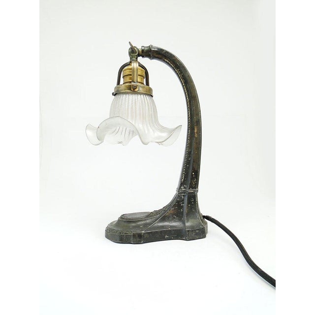 Antique Art Nouveau Table Lamp, 1890s For Sale - Image 9 of 9