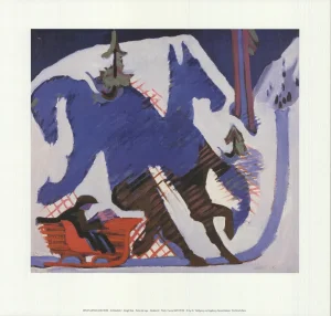 Ernst-ludwig Kirchner Sleigh Ride, 2010