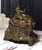 Copper Antique Art Nouveau Metal Dresser Box Casket Lady on Bear Skin Rug For Sale - Image 8 of 18