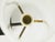 Black Metal, Brass and Opaline Glass 4-Light Wall Lamps, 1950s, Set of 2 For Sale - Image 11 of 15
