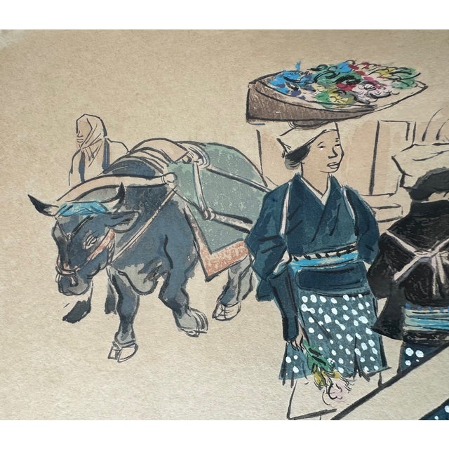 Pair Japanese Woodblock Prints by Sanzo Wada (1883–1967) For Sale - Image 9 of 18