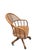 Vintage Cane Back Swivel Captain’s Desk Chairs by Min-Lee – Pair For Sale In Chicago - Image 6 of 12