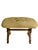 Charming and full of English country-house character, this vintage needlepoint footstool features a beautifully hand-...