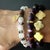 Early 21st Century Fleur De Lis Purple Agate Beaded Bracelet For Sale - Image 5 of 6