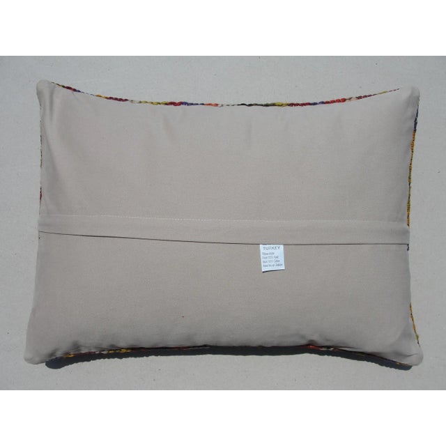 1970s Kilim Pillow Cover For Sale - Image 10 of 11