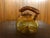 2000 - 2009 2000s Amber Blown Glass Small Teapot For Sale - Image 5 of 13
