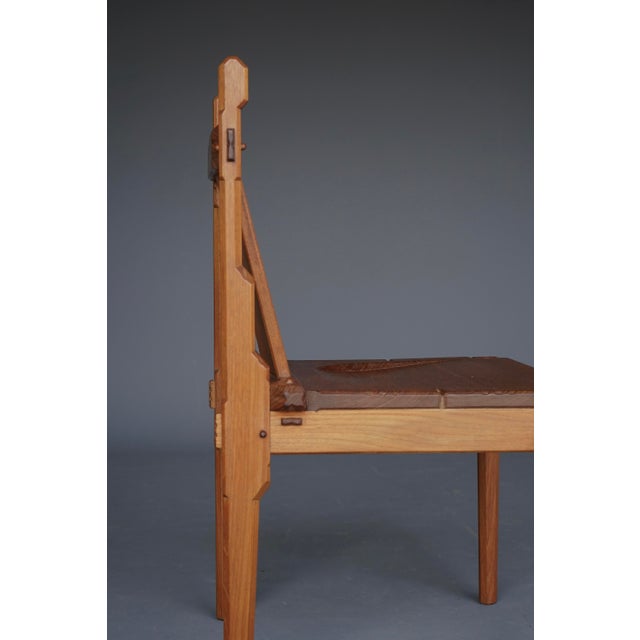 Dutch Traditionalist Amsterdam School Side Chairs by Alexander Kropholler, 1930s, Set of 2 For Sale - Image 4 of 18