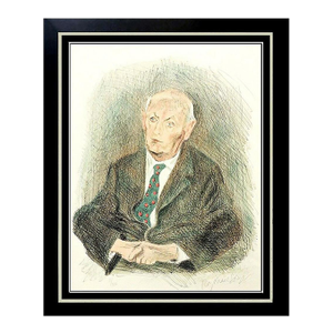Late 20th Century Portrait of Isaac, Raphael Soyer