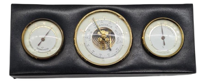 Vintage Weather Station Barometer, 1970s
