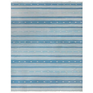 Doris Leslie Blau Vintage Indian Dhurrie Rug For Sale