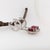 5.8Ct Madagascar Ruby Earrings With Natural Diamond Accents: Solid 14k Gold, 8mm, Pair For Sale - Image 4 of 7