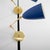 Blue Pair of mid-century style articulated sconces For Sale - Image 8 of 17