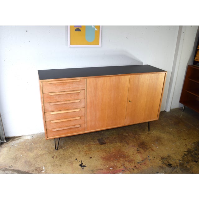 Mid-Century Modern Sideboard in Oak from WK Möbel, 1960s For Sale - Image 3 of 8