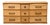 Vintage Sculptural Oak Wood Nine-Drawer Dresser For Sale