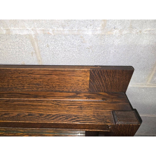 Wood Marked Down (Again)! 1910s Arts & Craft-Style J K Rishel Solid Oak Buffet For Sale - Image 7 of 18