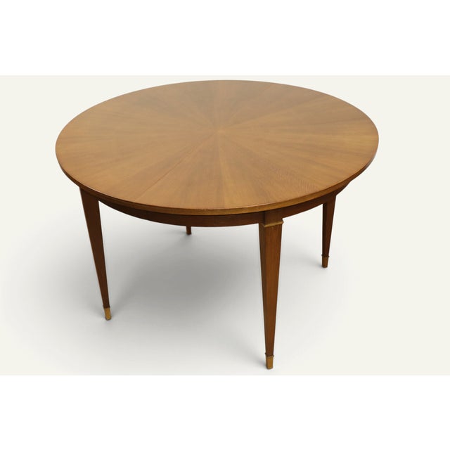 Art Deco Neo-Classical Style Mahogany Dining Table, 1940 For Sale - Image 16 of 16