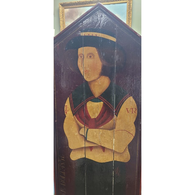 English Naval Full Length Portraits of a Sailors 19th Century For Sale In Philadelphia - Image 6 of 11