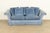 A gorgeous traditional velvet upholstered roll arm sofa or loveseat By Baker Furniture USA, Circa 1980s Measures: 86"W x...