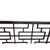 Wood Dark Brown Rustic 100" Geometric Rectangular Wood Panel Screen For Sale - Image 7 of 9