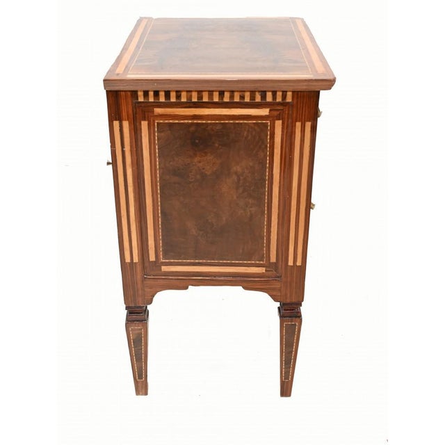 Empire French Bedside Cabinet For Sale - Image 6 of 8