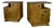Vintage Art Deco Bedside Tables, Czechoslovakia, 1937s, Set of 2 For Sale